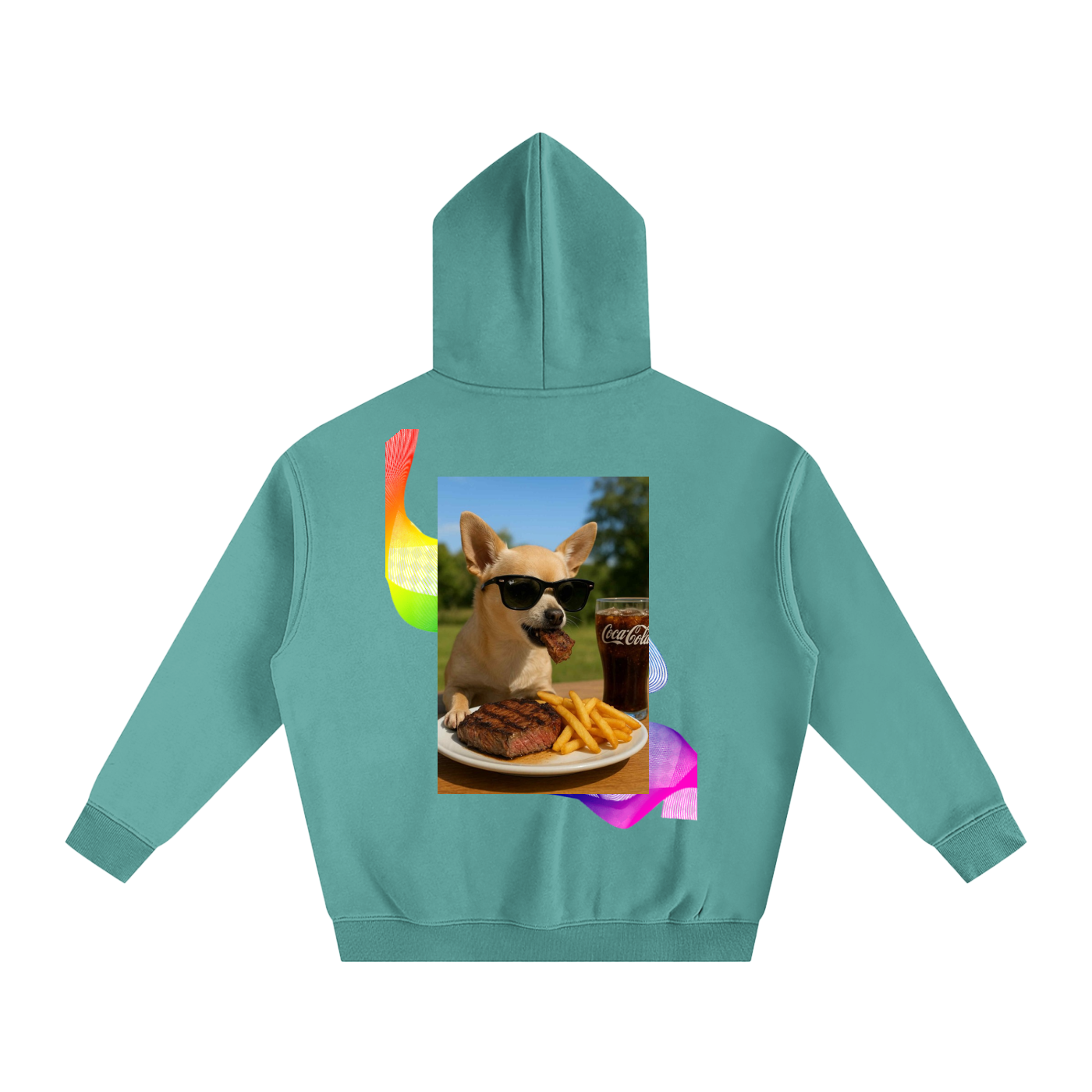 Neon Pup Hoodie