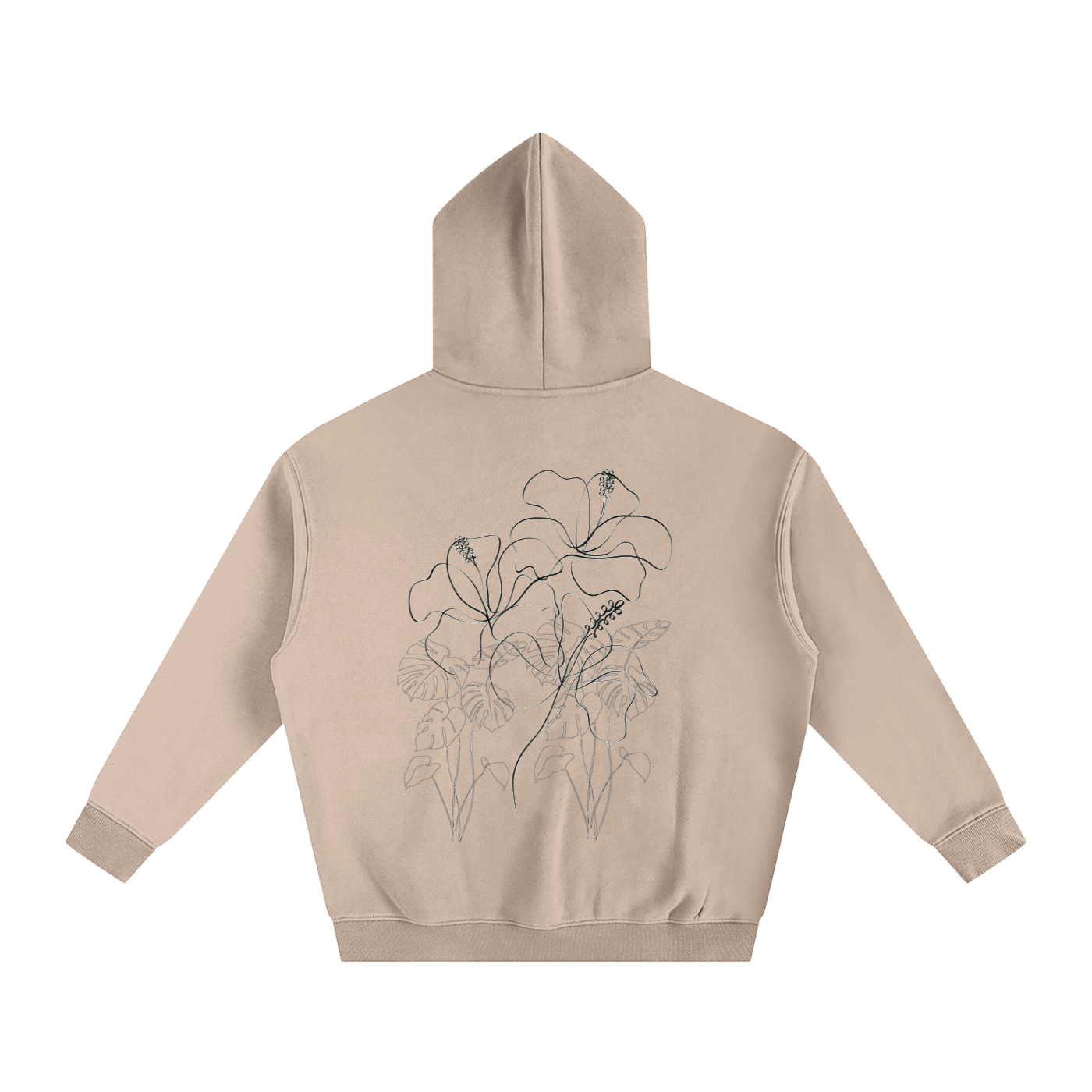 Flower Lines Hoodie